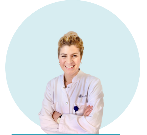 Das Bild zeigt die Dermatologin Karoline Jungclaus.