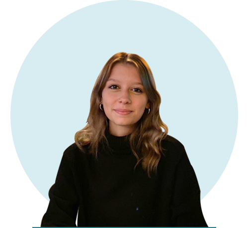 Werkstudentin Chiara Weiler ist bei derma2go im Marketing aktiv.
