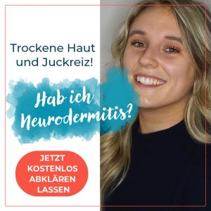 Flyer zur Aktionswoche zu Neurodermitis, Psoriasis, Akne inversa und Vitiligo.